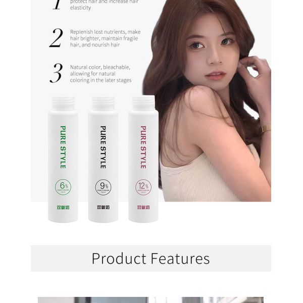 Crème Révélatrice Coloration Permanente 6% 9% 12% Oxydant 100ml