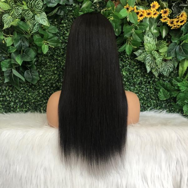 Transparent Lace Frontal Wig 5x5 Lace Closure Wig Ready To Wear Straight Human Hair Wig