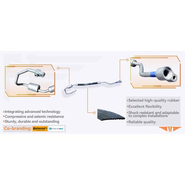 Ford Edge CT4Z19972E Discharge Lincoin MKX AC Pipeline 3.5L 3.7L Fits For  07-13