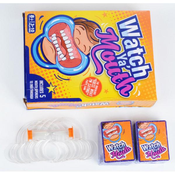 Watch Ya' Mouth Funny Family Mouth Guard Party Board Popular Game Speak Out New