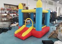 castelo de salto pequeno inflável da casa de 2m Mini Nylon Fabric Inflatable Bounce com preços do ventilador para a família