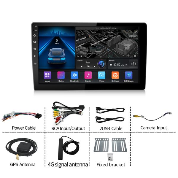 Carplay Android Auto 8 256 Car Stereo for Universal Android 9 Inch Car DVD Player