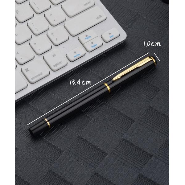 Customized Logo Luxury Metal Roller Fountain Pen for Men Heat Sensitive Erasable Ink
