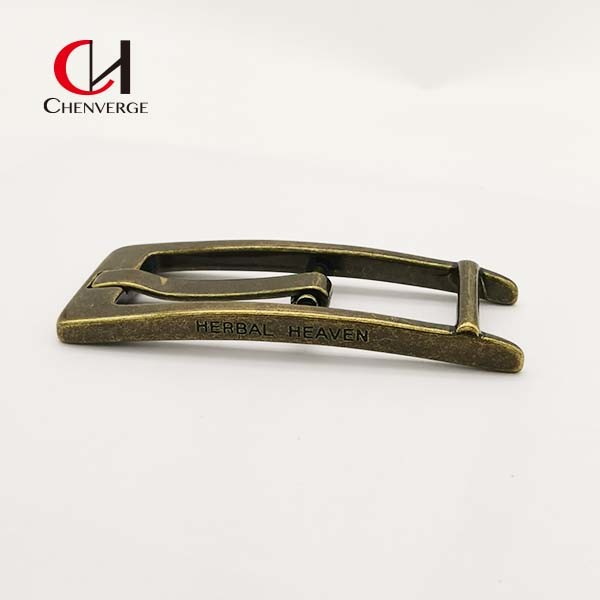 Multipurpose Brass Belt Buckles 2 Inch Antirust Screen Printing Logo