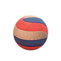 Impression écologique naturelle d'OEM Cork Volleyball Ball Wear Resistance