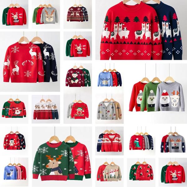 Wholesale Boutique Newborn Xmas Romper Pant Headband Hat 7pcs Outfits Infant Christmas Clothing Set Baby Clothes