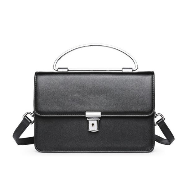 Cowhide Lady Bag Real Leather Handbags Flap Newest Cross-body Bags with Lock