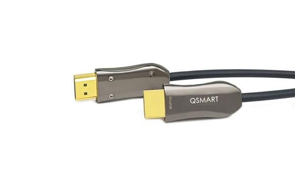 QS FH5001， 2.0 2.1 Version AOC Fiber Optic HDMI Cable, Fiber HDMI