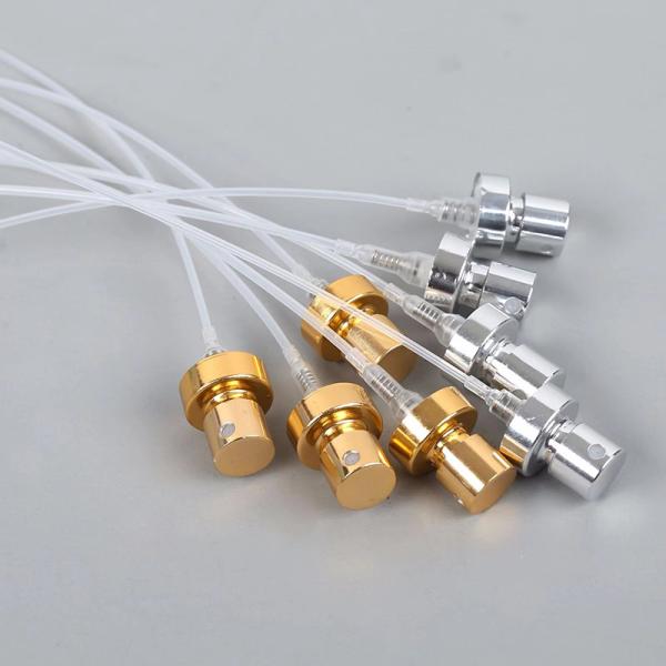 13mm 15mm 18mm 20mm Aluminum Gold Silver Shiny Fine Mist Sprayer Perfume Spray Pump