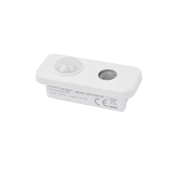 Capteur de mouvement PIR 12Vdc avec atténuation de 0-10V pour la lumière du panneau, fonction de priorité de la lumière du jour