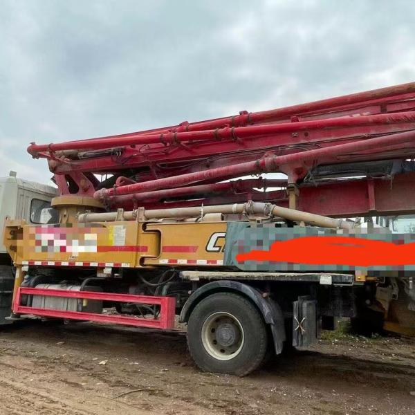 Used Concrete Pump Truck well condition 2020 SANY 39m concrete boom pump