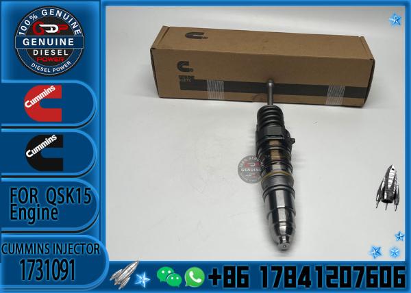 Common rail injector fuel injecto 4954648 579261 570016 1731091 for QSKX15 Excavator QSX15 ISX15 X15