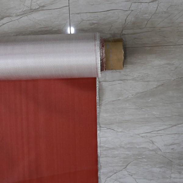 Flame Retardant Silicone Coated Fiberglass Fabric -100°F +500°F For Welding Blankets Fire Curtains