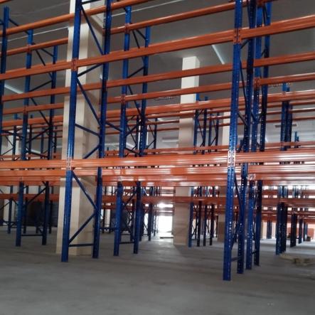 Estantería para palets de alta resistencia, capacidad 3000 kg, capa de acero galvanizado de 2500 mm
