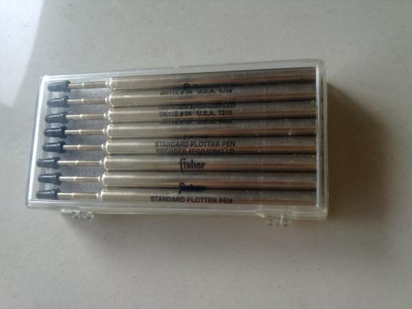 684500003 Bold Black Ink Fisher Plotter Pen Used For Cutter Plotter Ap300