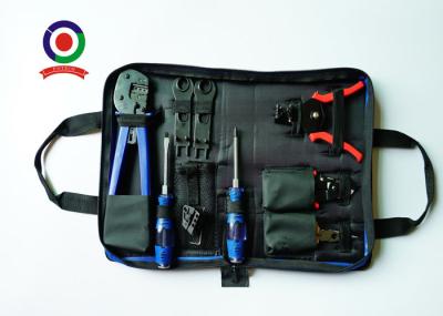 Material solar azul do aço carbono dos jogos de ferramentas do picovolt com espadelador e o cortador de friso