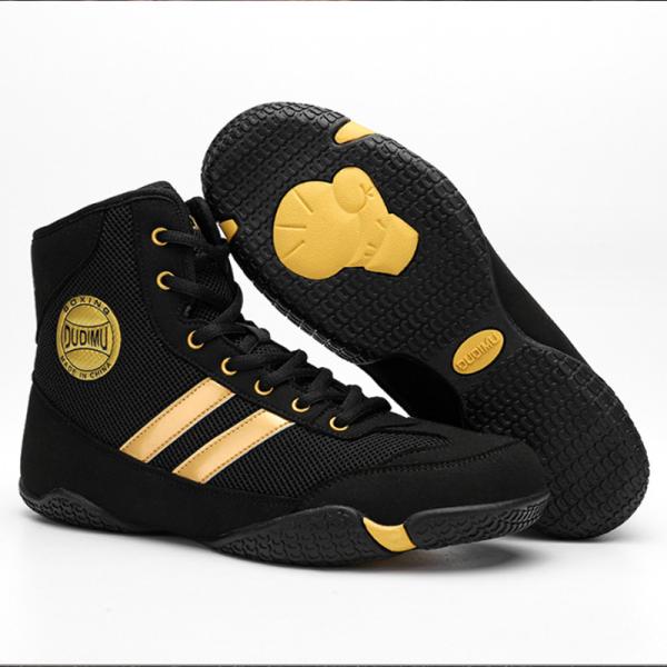 Men Sanda Fighting Training Shoes Professional Fitness Taekwonting Fighting shoes