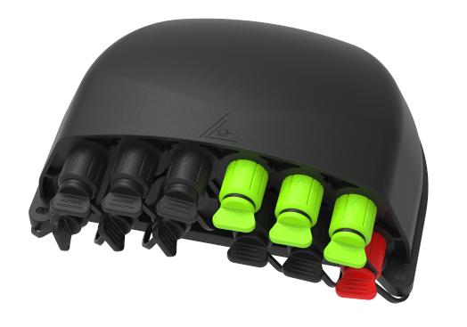 Соединитель SC APC Splitter PLC Splitter G657A1 1x9 FTTR стального волокна ВОРСИНЫ трубки оптически