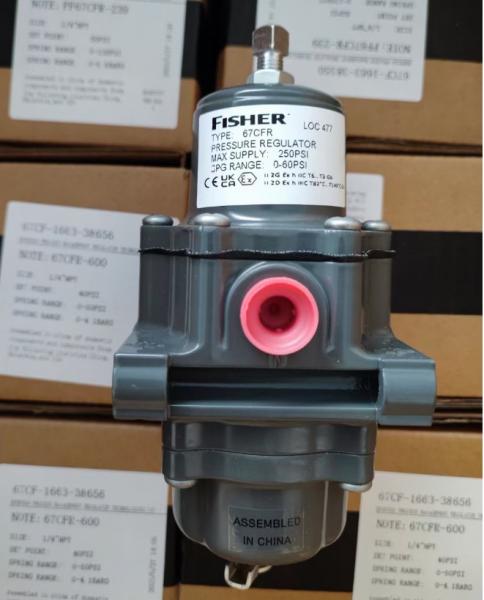 Fisher Gas Pressure Reducing Valve 67C 67CFR 250 livre par pouce carré 1/4 TNP