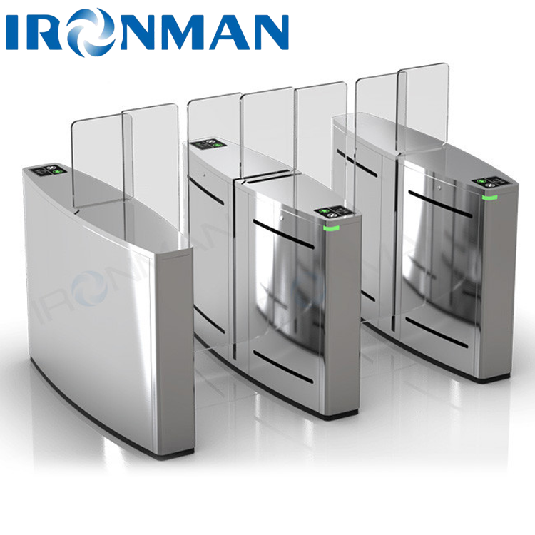 Antistatic Sliding Gate Turnstile For Scenic Spots / Stations / Leisure And Entertainment Venues