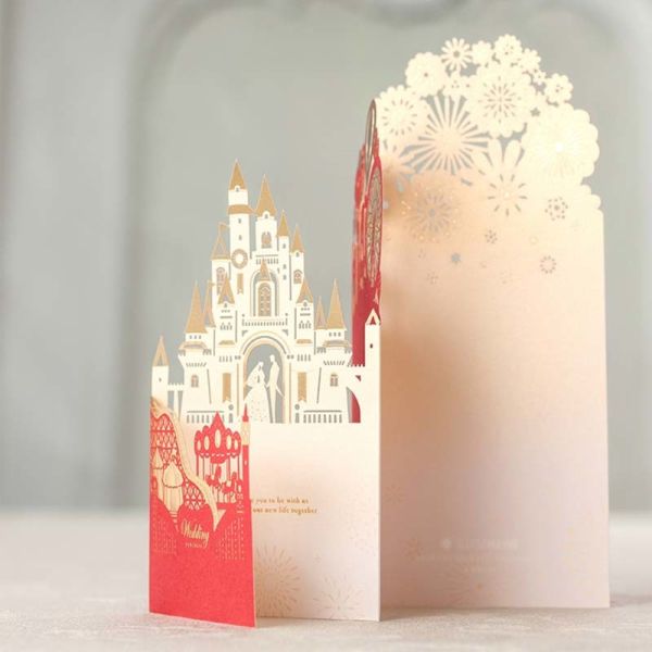 Mr And Mrs Wedding Invitation Gift Card Envelopes 3d Butterfly Laser Cut