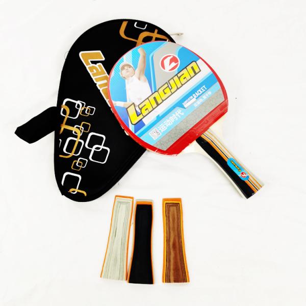 158*152mm Table Tennis Rackets Racquet Wood RUBBER Ping Pong Battle