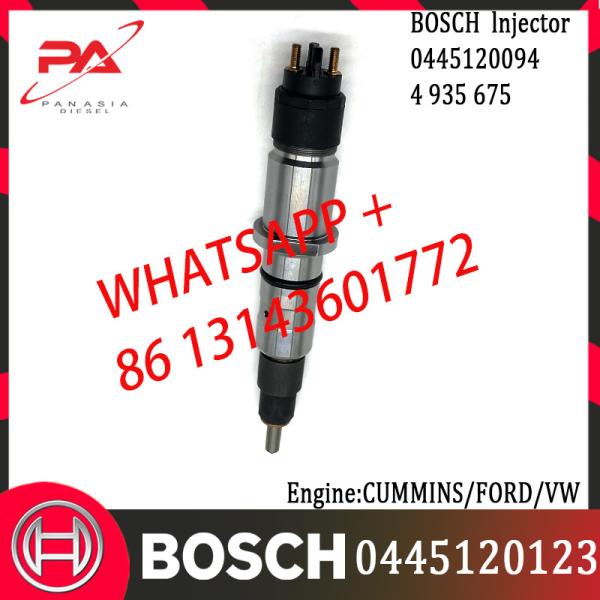 original Diesel Common Rail Injector 0445120094 0445120120 0445120257 4935675 4945807 5263230 for CUMMINS/FORD/VW