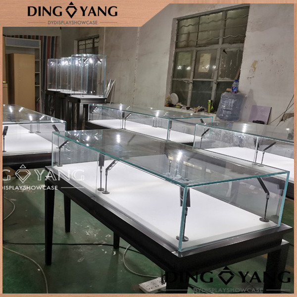 304# Нержавеющая сталь прямоугольный витрины ювелирных магазинов