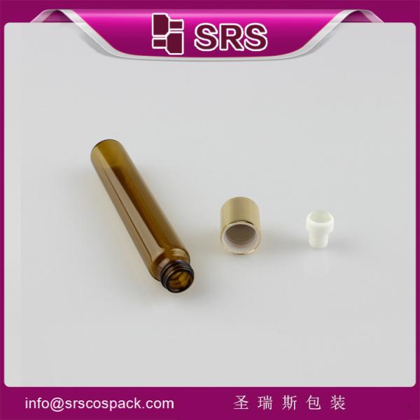 SRS wholesale amber 10ml glass roller ball bottle for essential oil use with good quality