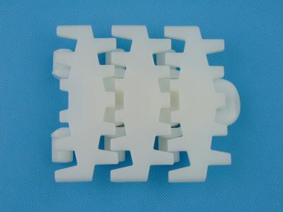 FLEXIBLE CONVEYOR CHAINS PLASTIC PLAIN FLEXIBLE CONVEYOR TOP CHAINS XL103 ACETAL WHITE