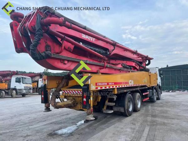 A indústria pesada SYM5449THBF 560C-8A de Sany usou o caminhão 335/1600kW/rpm da bomba concreta