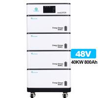 Onduleur de batterie au lithium 51.2V 10kwh pour la maison empilé 20kwh 30kwh 40kwh