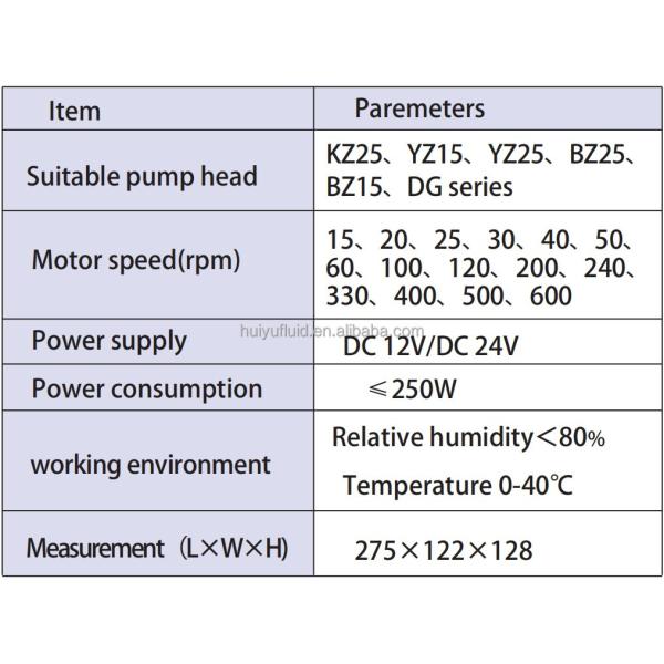 Перистальтический насос с большим потоком Dc мотор OEM Перистальтический насос