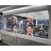 Signage d'Android Windows OLED Digital écran visuel transparent de panneau transparent d'écran tactile de 55 pouces