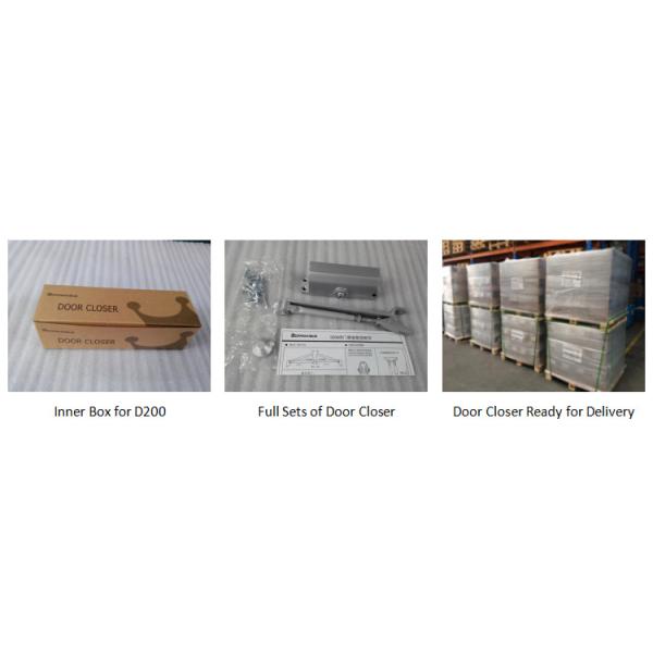 Small Size Auto Door Closer Speed Adjustable For 25-65 Kg Residential Door