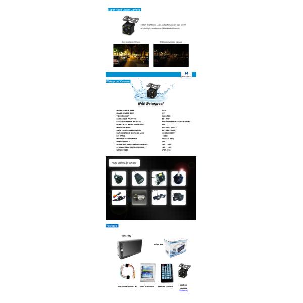 Оптовый стерео автомобиля Блуэтоотх экрана касания Дин дюйма 2 универсалии 7 с новой связью /New УИ /Fast Чарг обломока/зеркала К200С