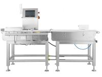 Chili Sauce Dynamic Checkweigher Machine com transporte de rolo