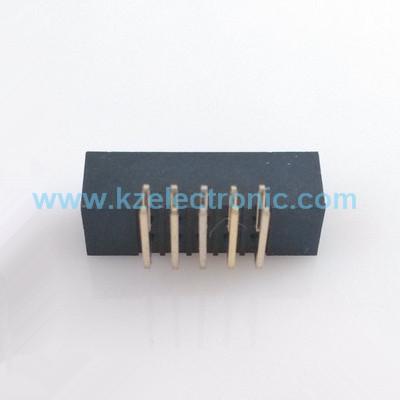 Right angle 2*5Pin male headers, 2.0mm pitch box header connector