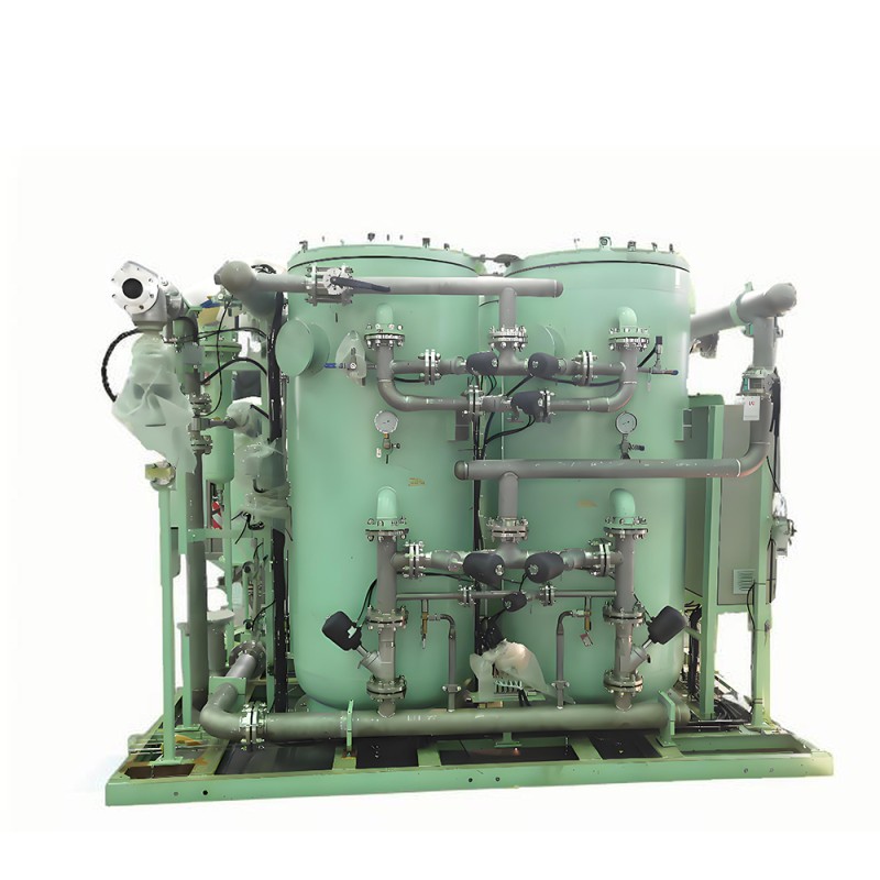 Skid Design Marine PSA Nitrogen Generator High Fast Response Automatic Adjustment