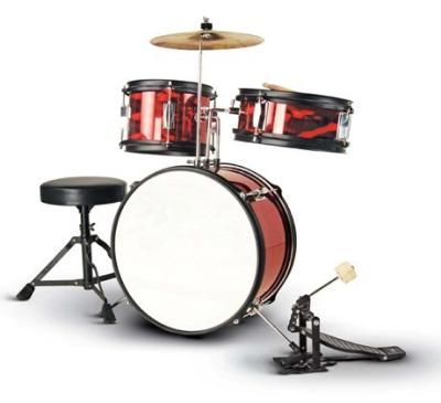 Low level cheap Practise PVC series 3 drum set/Percussion promotion -Z343S-801