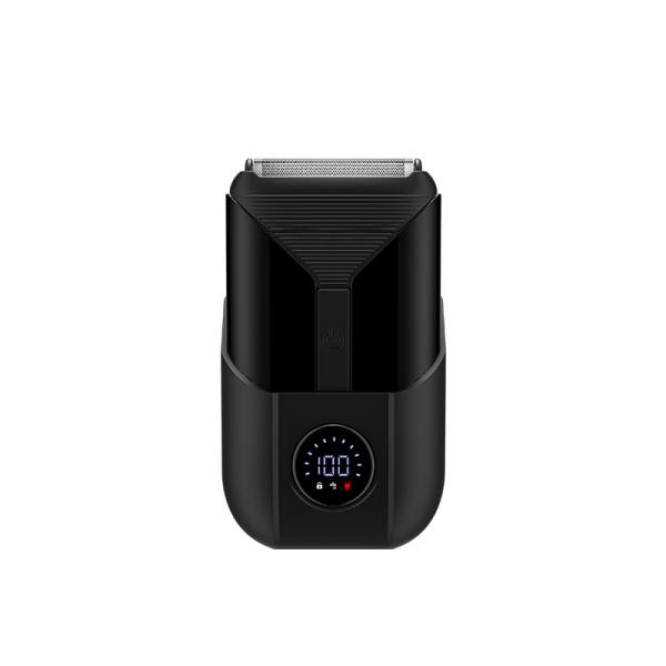 5V Power Twin Blade Electric Razor with Plastic Housing for Men's Body Shaving