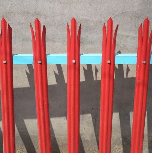 Hot Cold Rolled Metal Security W Section Palisade Fence Residential