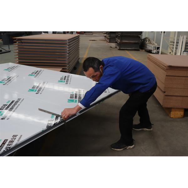 Stainless Steel Rock Wool Sandwich Panel Hand Make Sandwich Panel For Food Factory