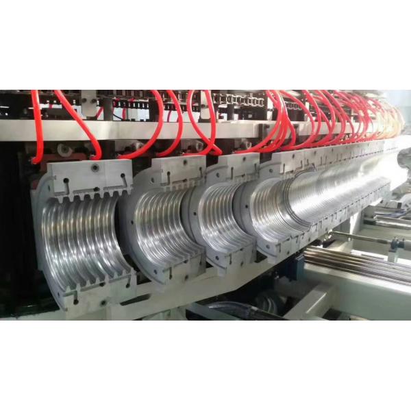 QingDao High Speed DWC Pipe Extrusion Line / Large Diameter Corrugated Pipe Line