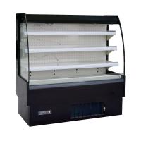 Front Refrigerated Display Case ouvert R404a avec le panneau en verre transparent