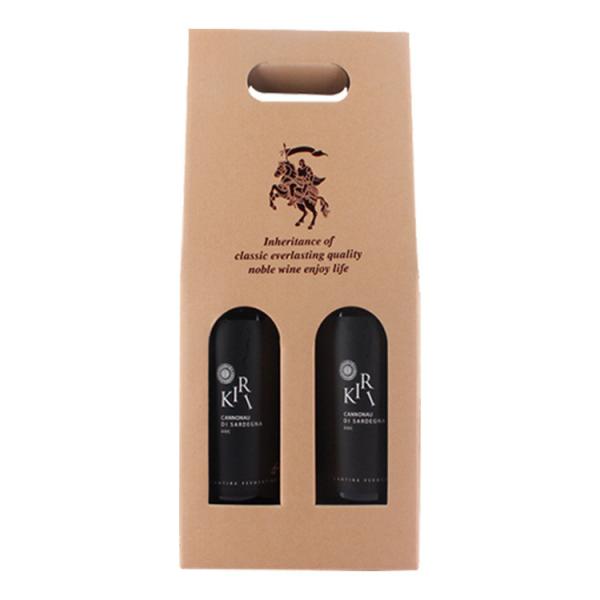 C2S Specialty Paper Corrugated Wine Bottle Carriers Clay Coated
