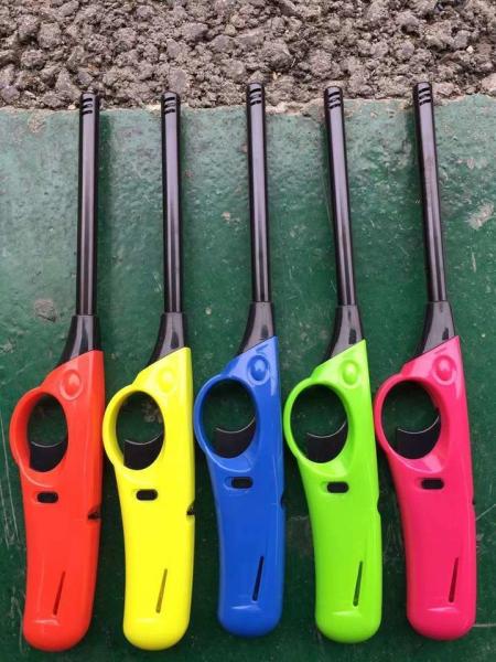Competitive Refillable Electric Kitchen BBQ Lighter with Metal Tube Model NO. DY-B006