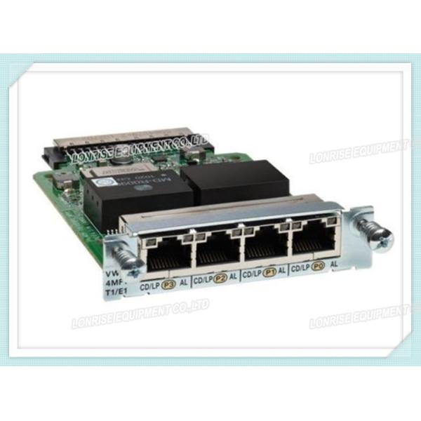 Cisco Third - Generation Optical Transceiver Module VWIC3-4MFT-T1 / E1 4-Port T1 / E1 Voice / WAN Interface Card