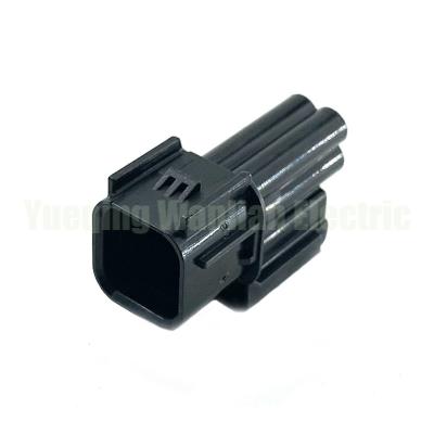 6181-6783 4 Pin Waterproof Connector LED Headlight Speaker Socket Black