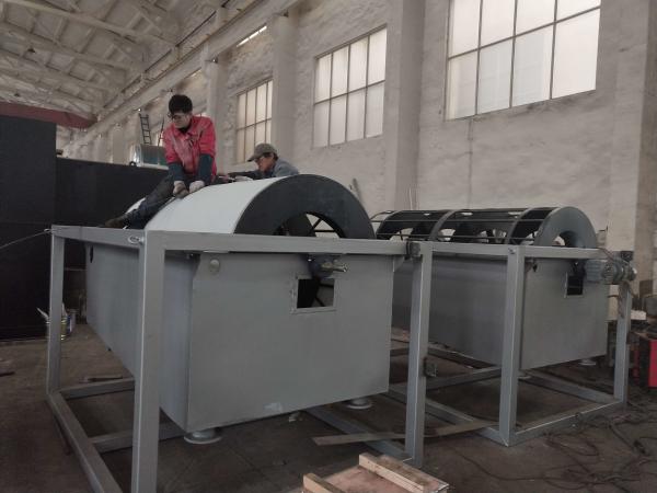 épaississant du tambour 30m3/h rotatoire déplaçant Ring Screw Shaft